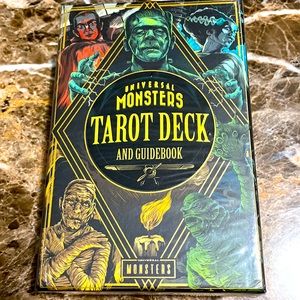 Universal monsters, tarot, deck, and guidebook